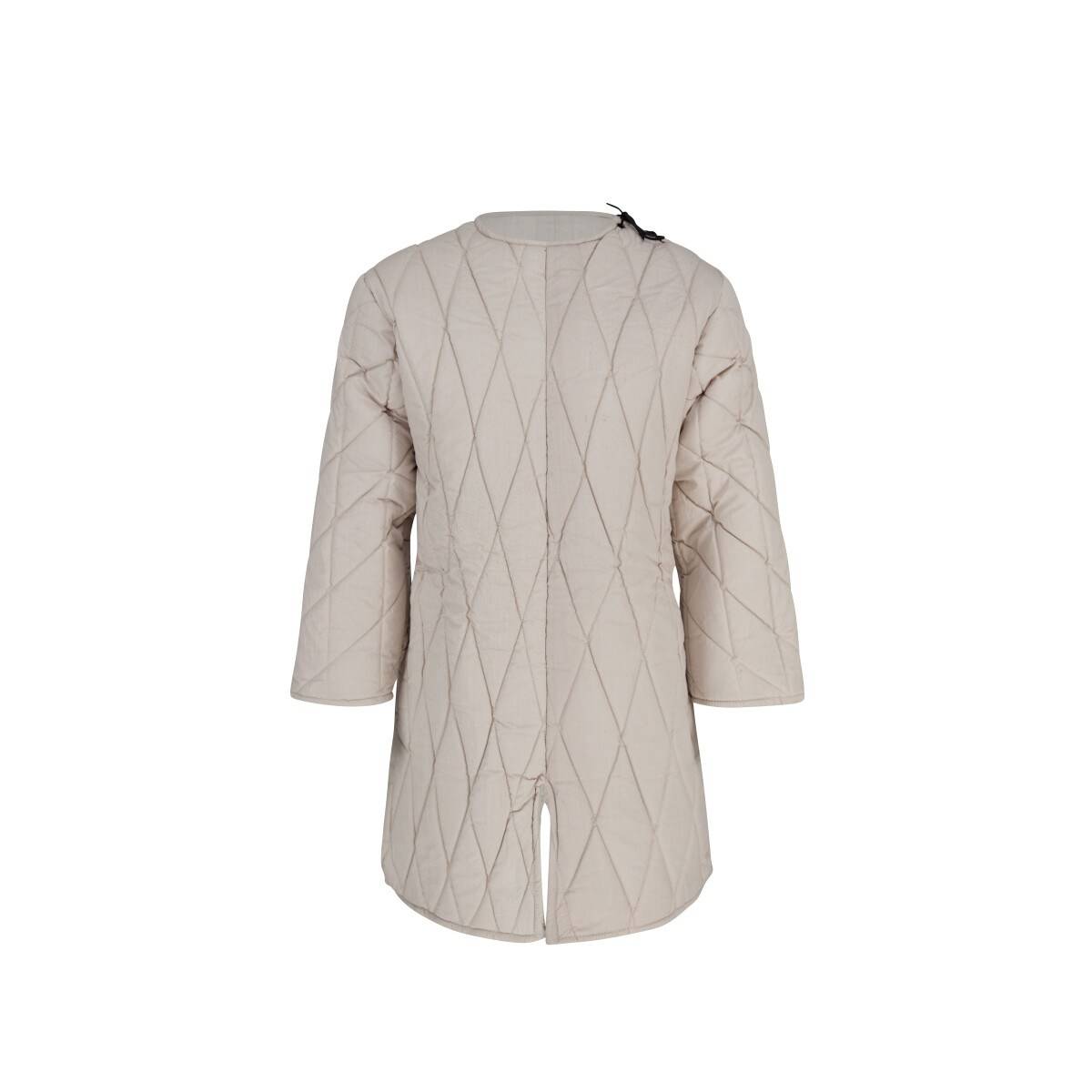 Middeleeuwse Gambeson - Wambuis - Aketon in Natuurkleur