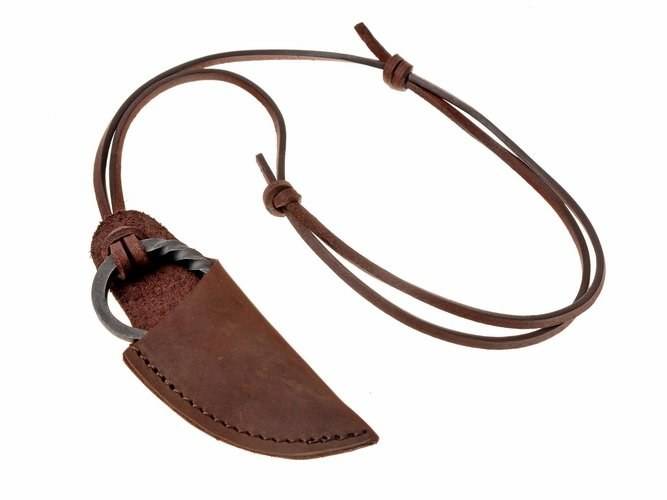Fingermesser - Geschmiedetes Miniatur-Messer aus Eisen