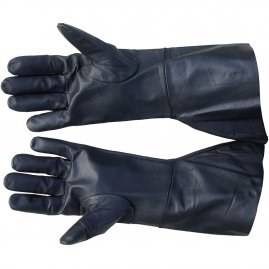 Handschoenen Leder in Zwart (UIVERKOOP)