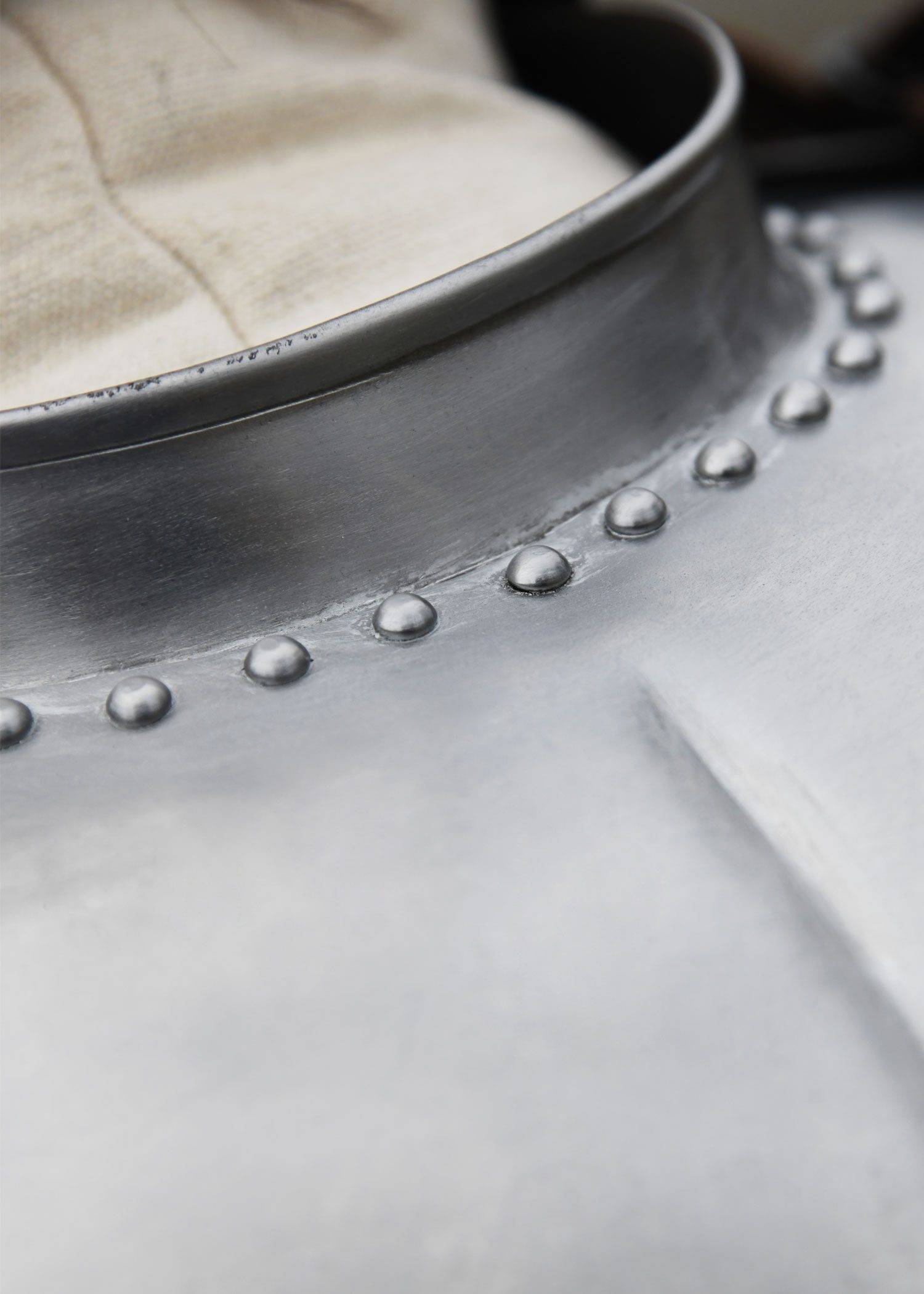 Harnas Pantser kraag van 1,2 mm staal