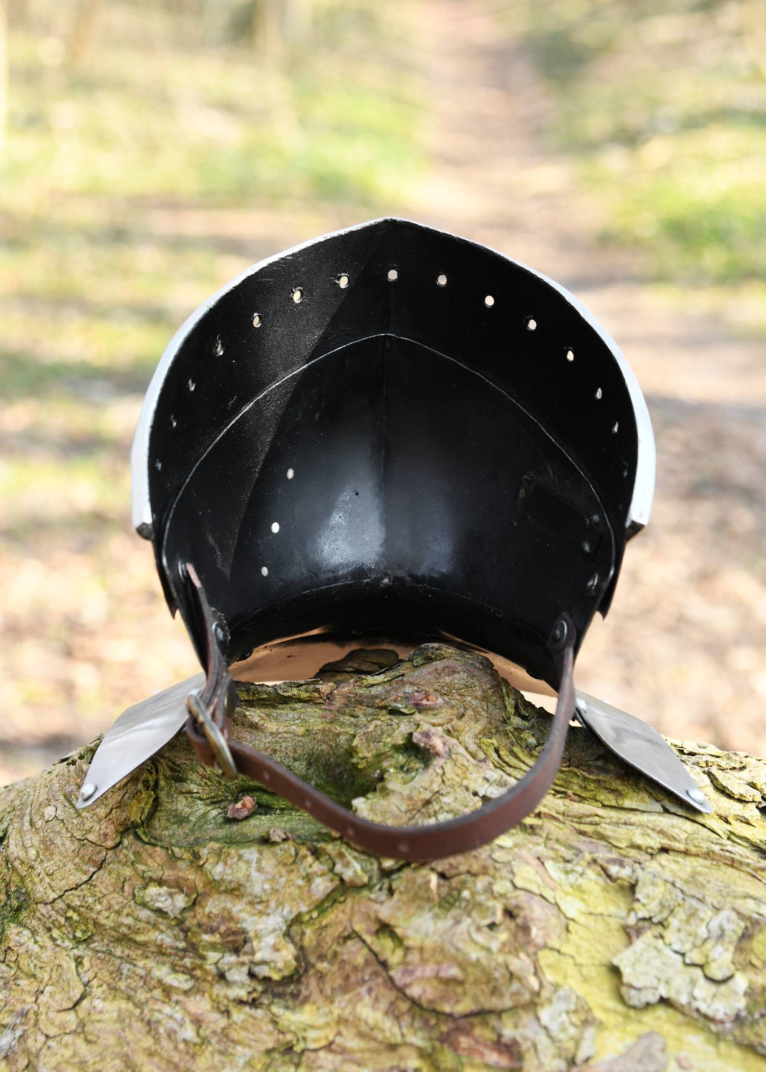 ​Gotische Rustungs Halsberge, 1,2 mm Stahl