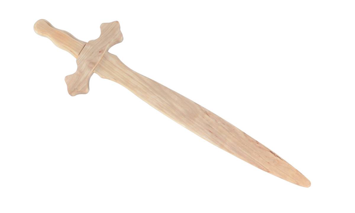 Kinder Ridder Zwaard van hout, ca. 56 cm