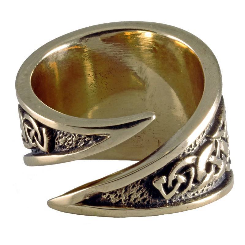 Keltische Ring Brons Klein