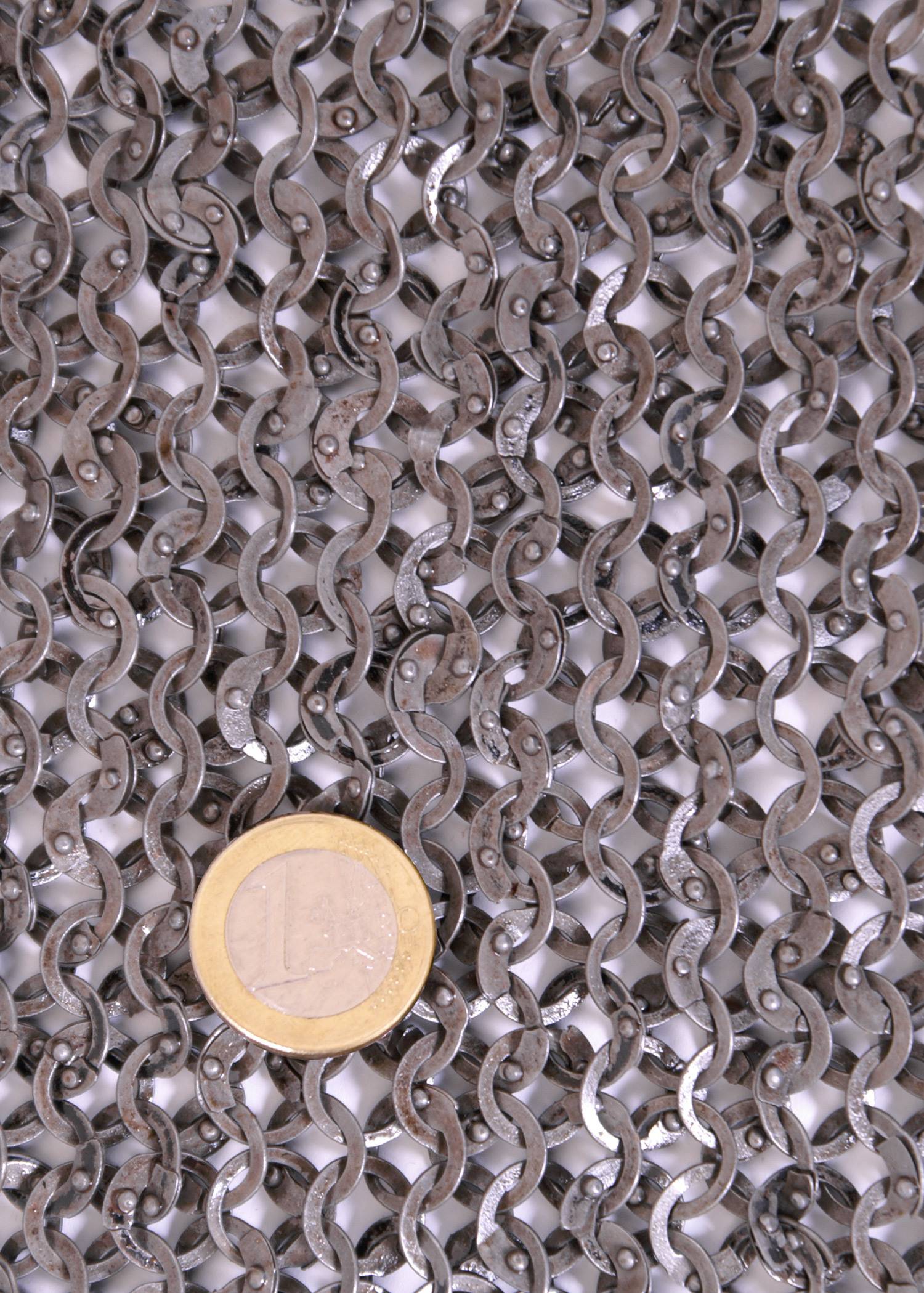 1 kg losse Maliënkolderringen, binnendiameter 8 mm, onbehandeld