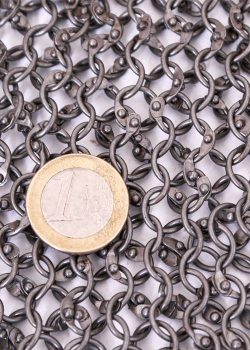 Malienkolder Hoofdgewaad, ronde ring, onbehandeld
