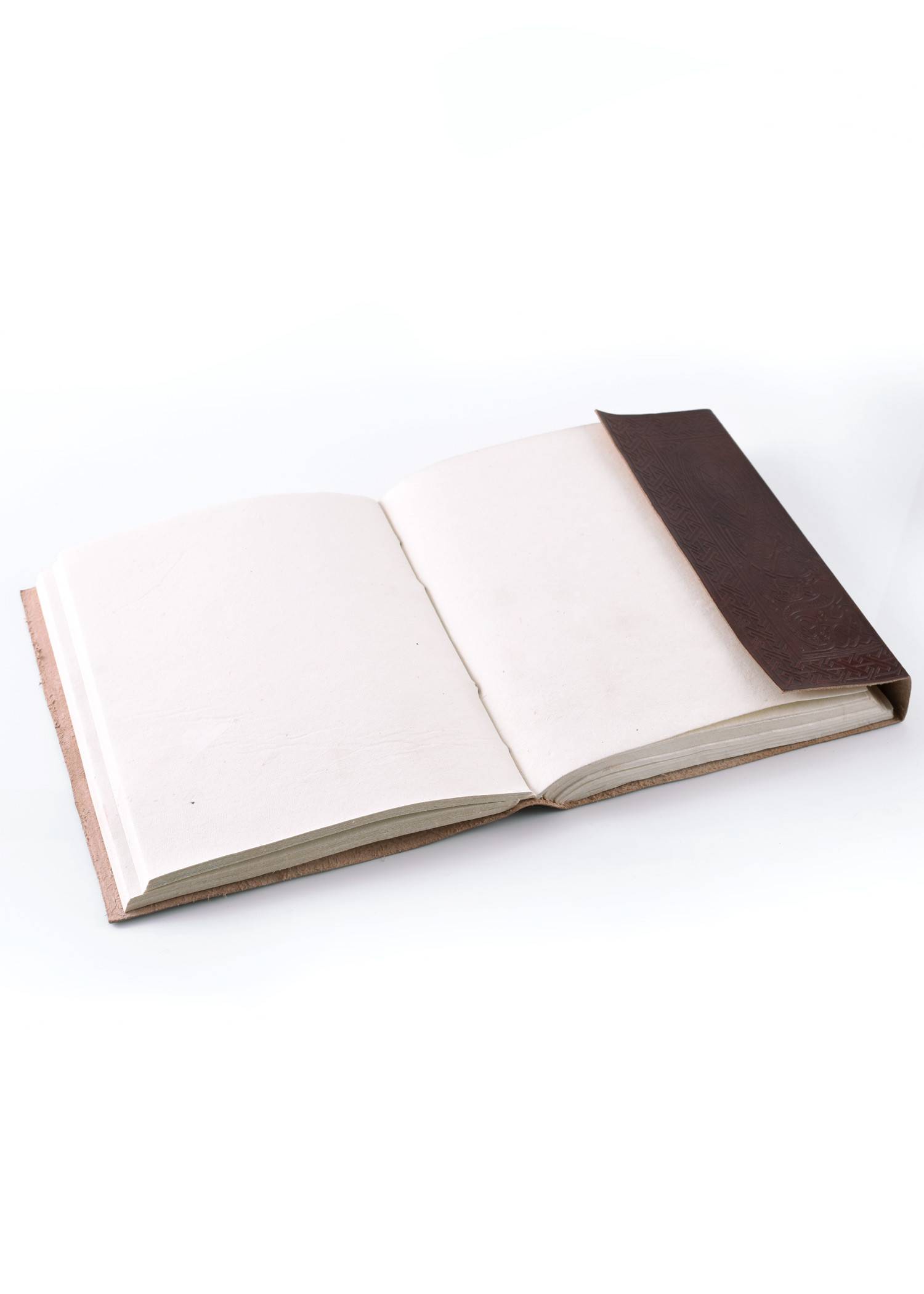 Leder Buch mit Pentagram