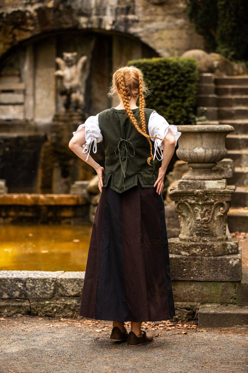 Middeleeuwse Gilet in Groen