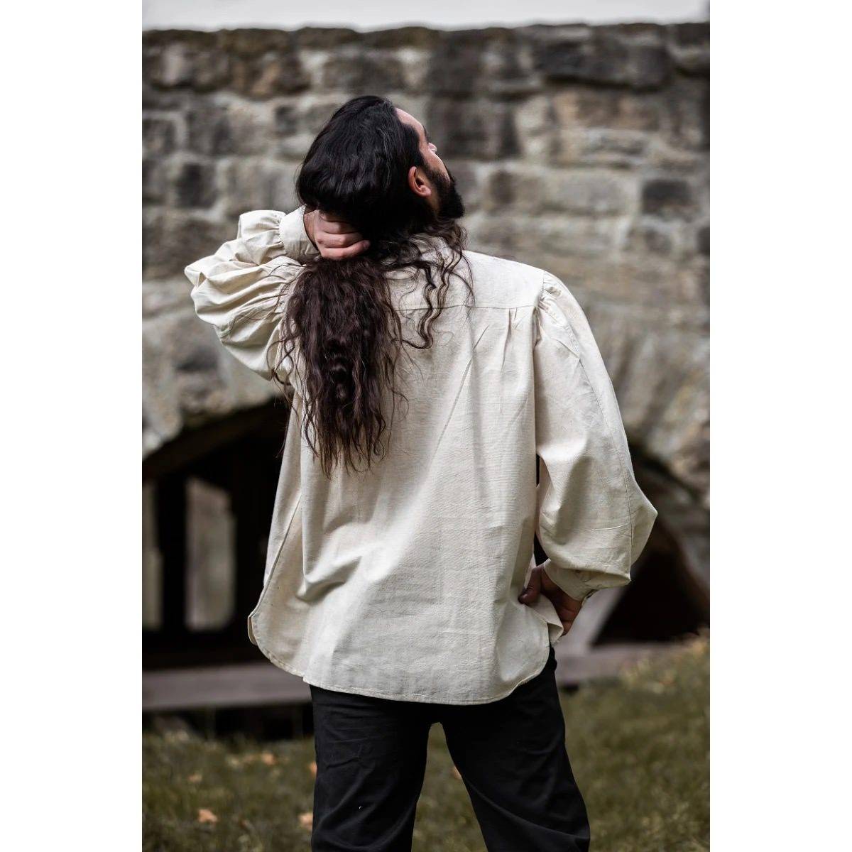 Middeleeuwse Blouse in Natuurkleur