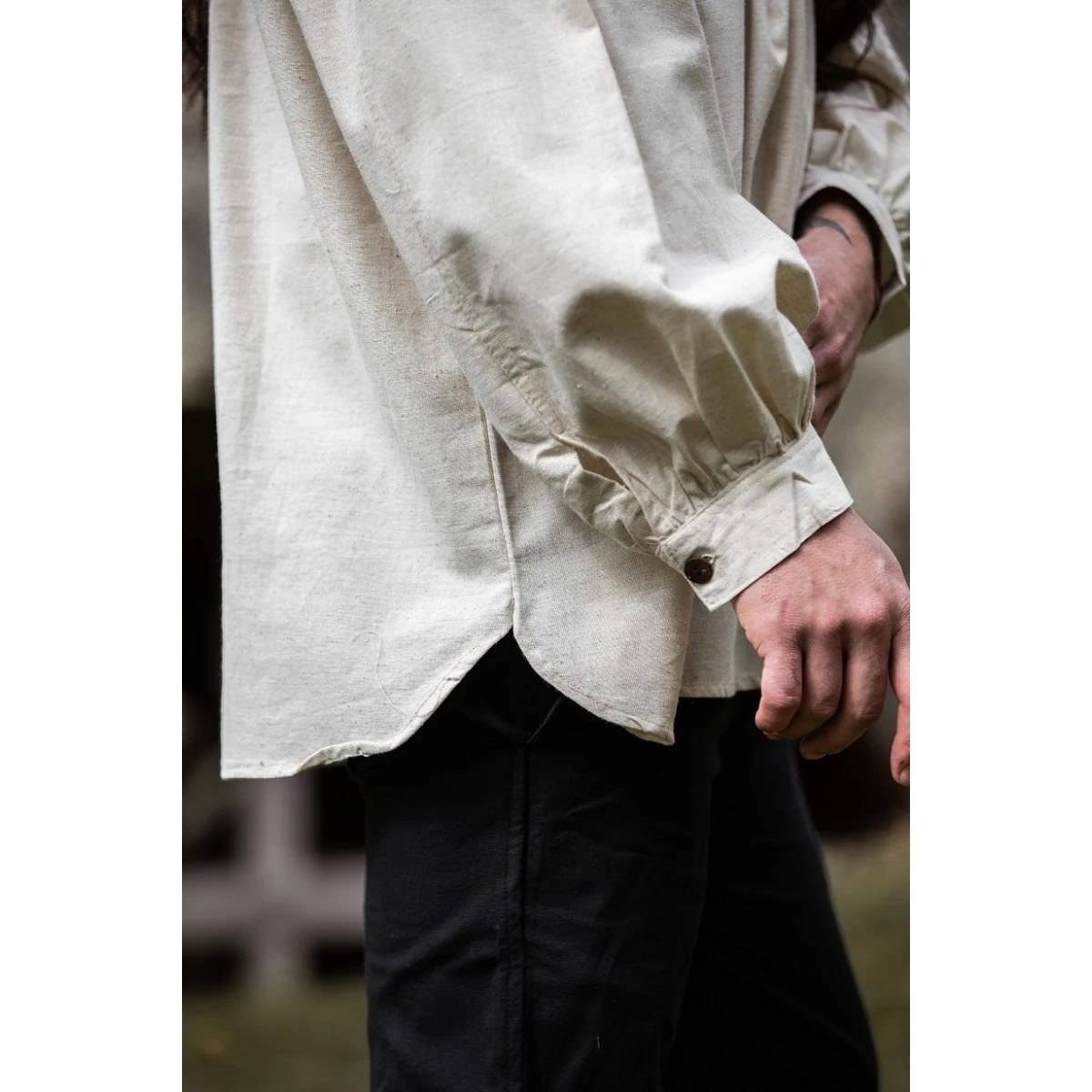 Middeleeuwse Blouse in Natuurkleur