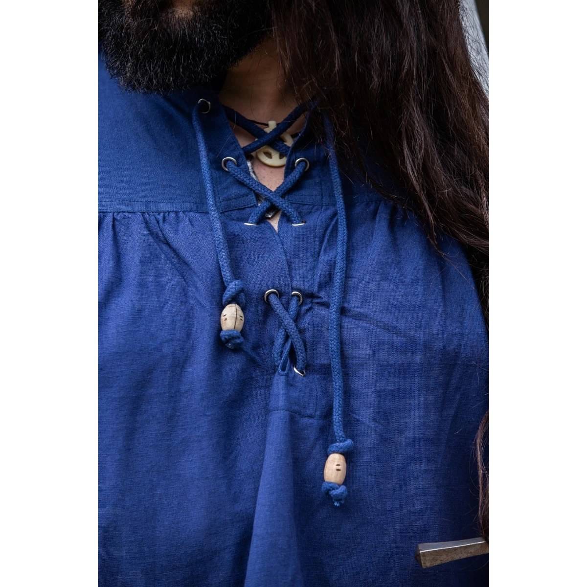 ​Middeleeuwse Blouse in Blauw