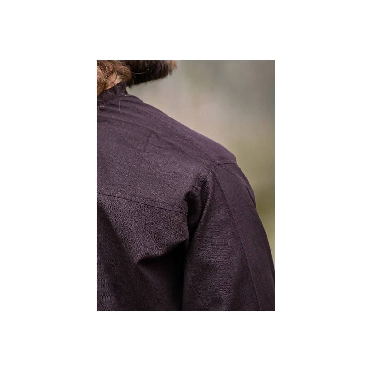 Mittelalter Bluse in Braun