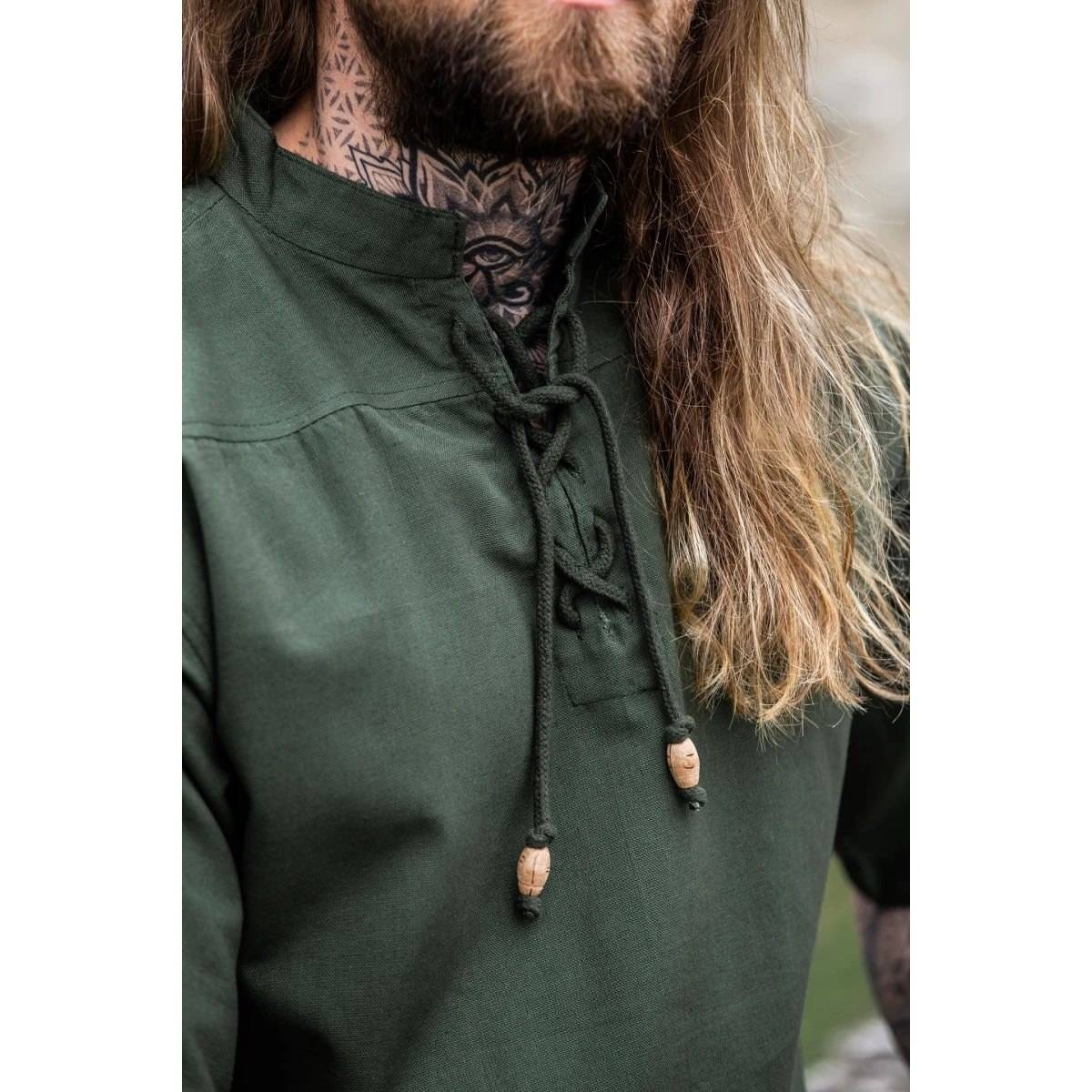 ​Middeleeuwse Blouse in Groen
