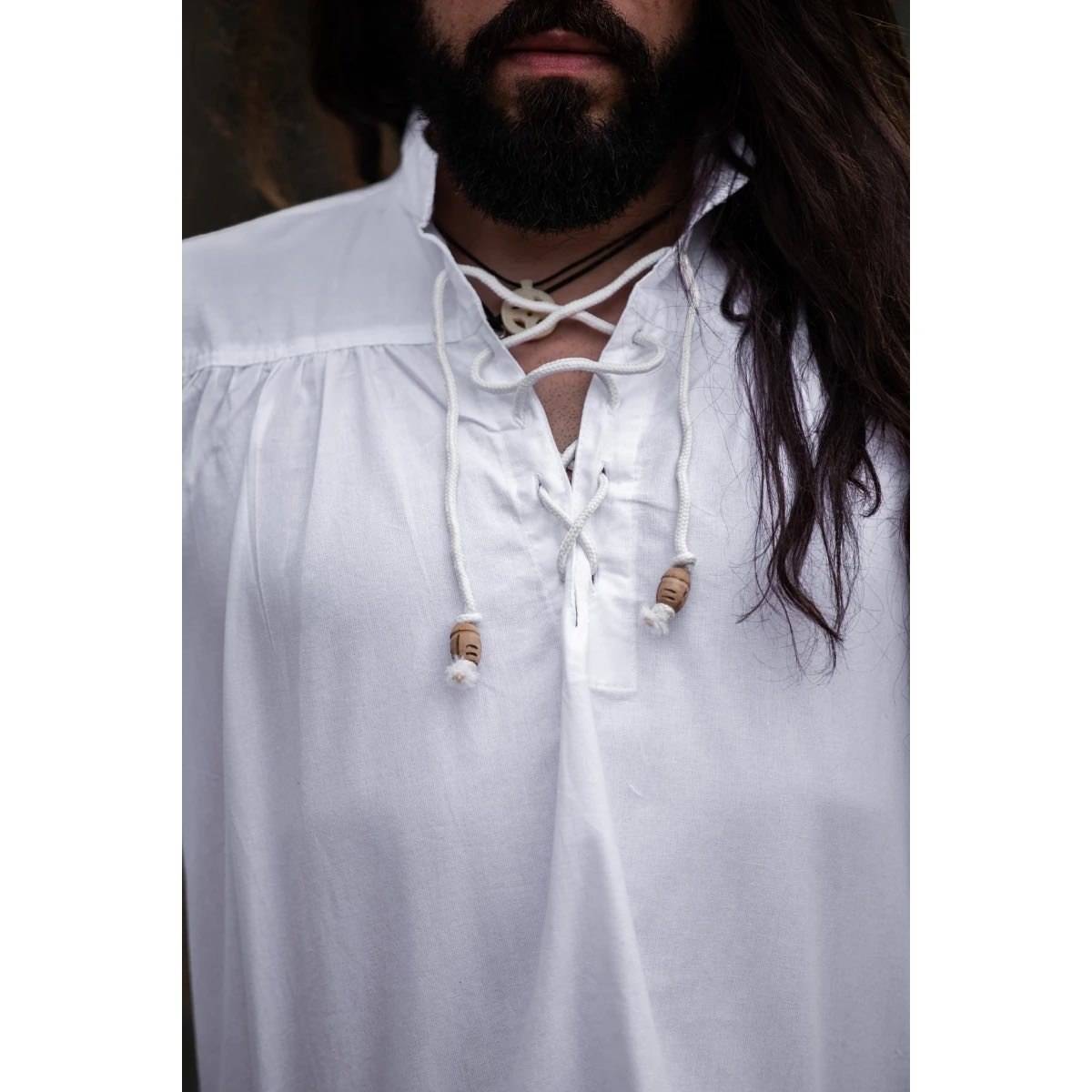 Middeleeuwse Blouse in Wit