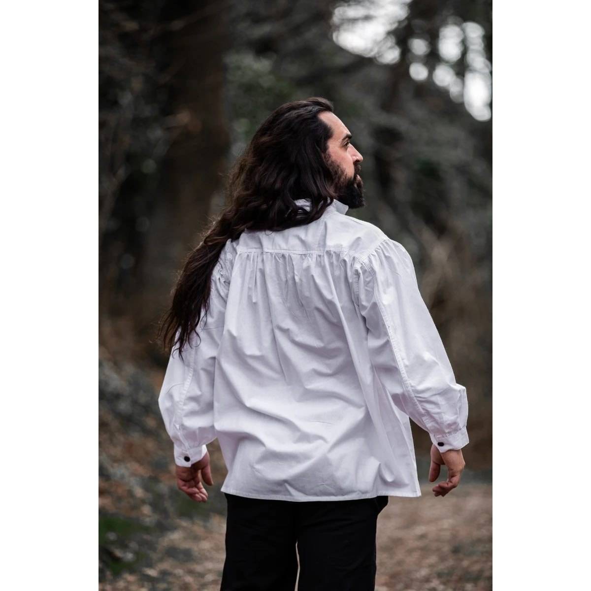 Middeleeuwse Blouse in Wit