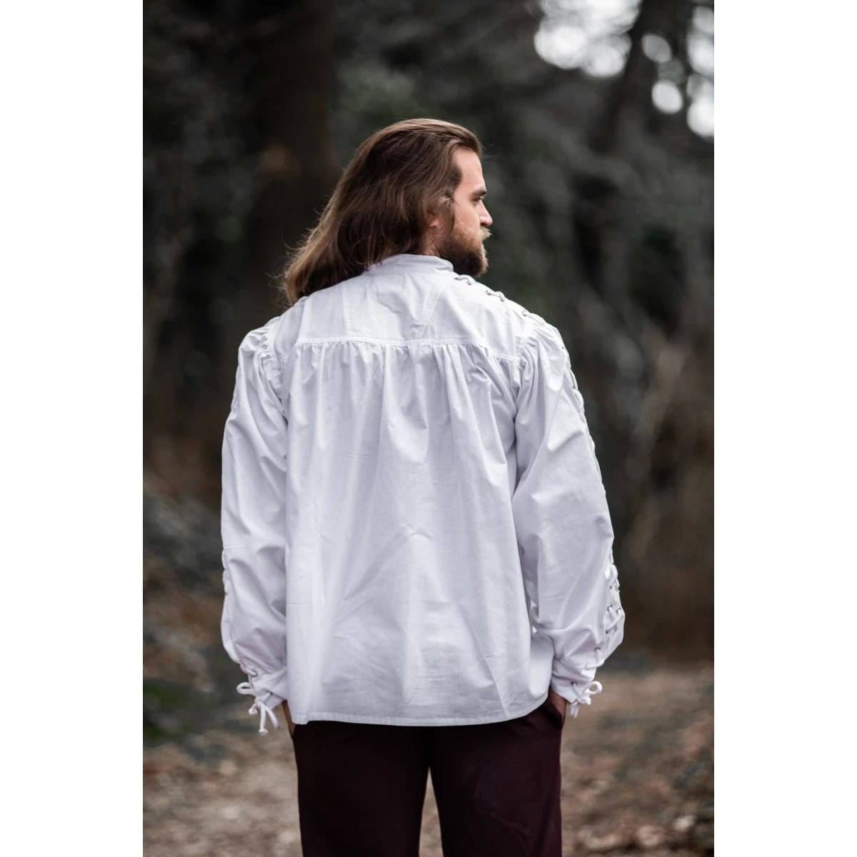 Middeleeuwse Blouse in Wit