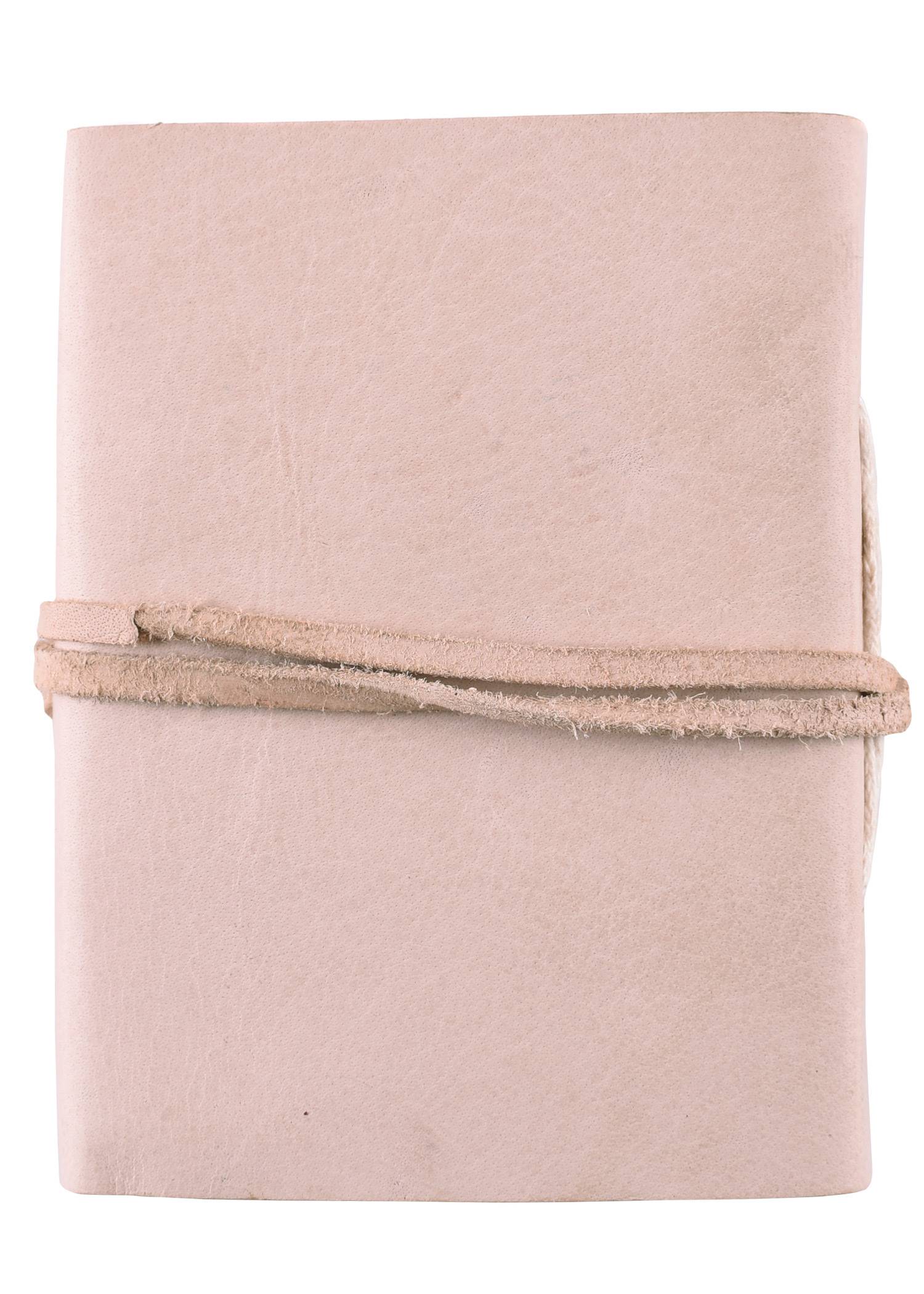 Kleines Notizbuch mit Ledereinband