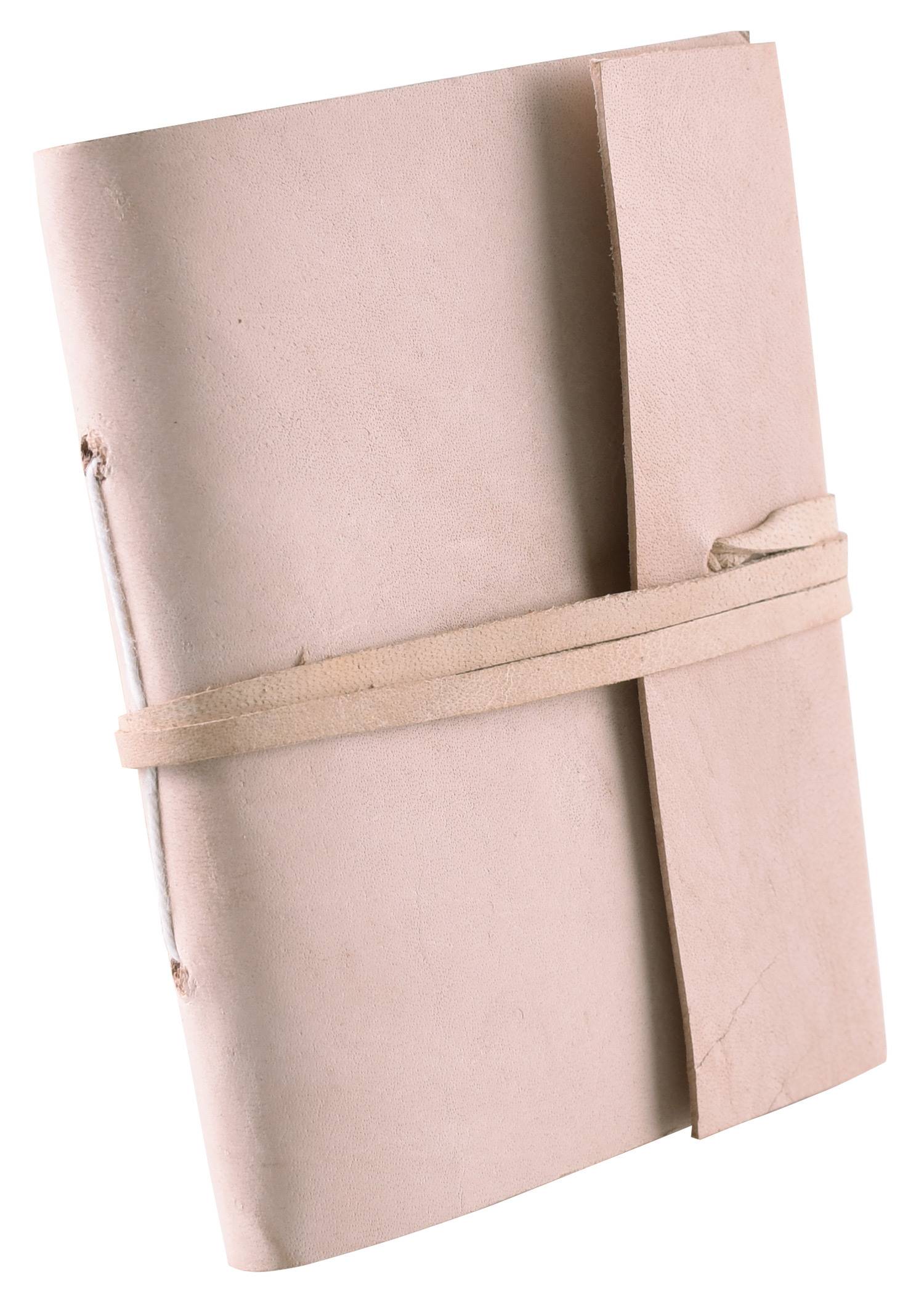 Kleines Notizbuch mit Ledereinband