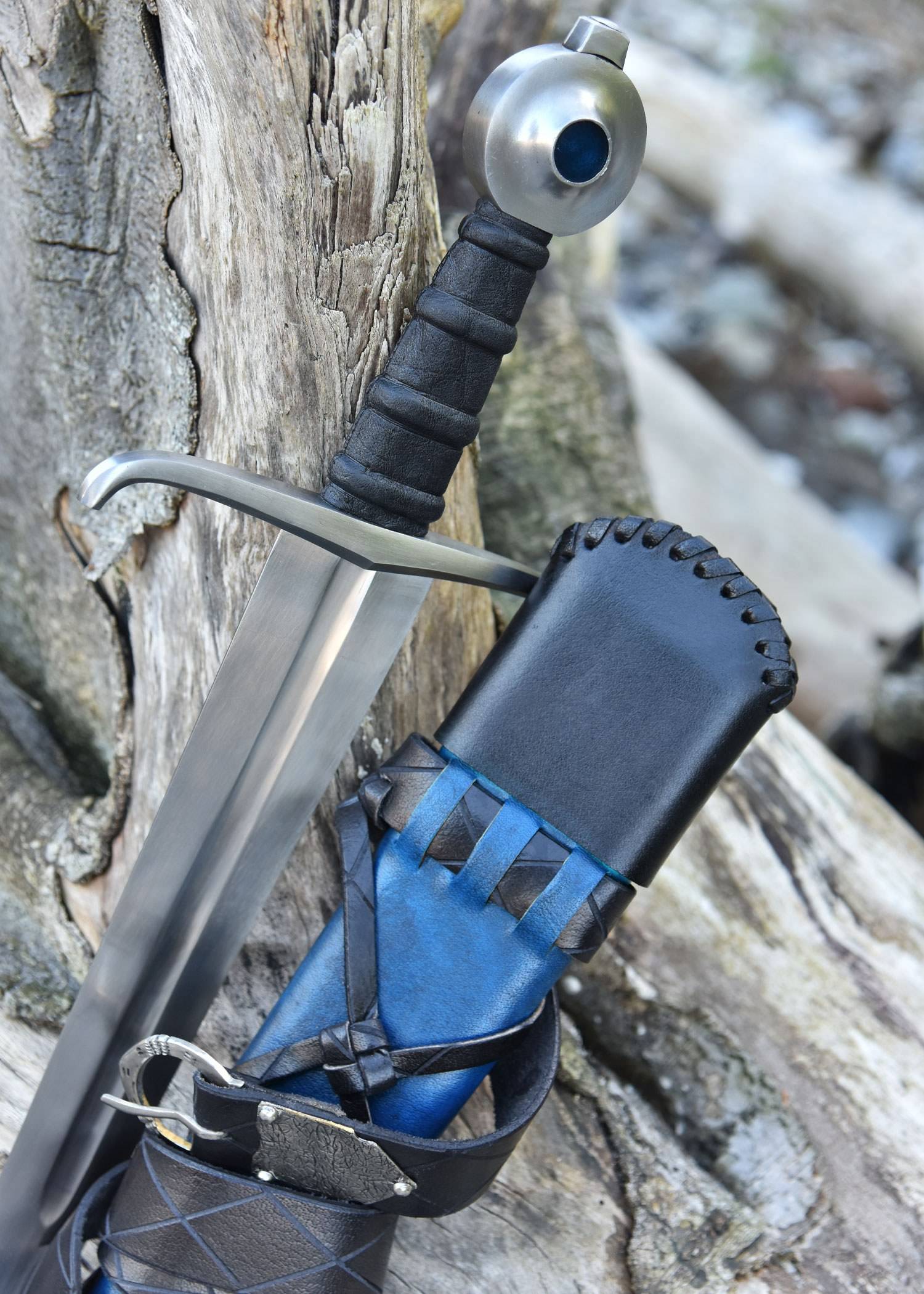 ​Mittelalter Castillon Schwert mit Scheide, 15. Jh.