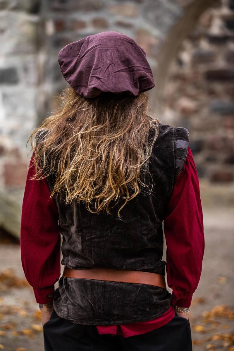 ​​Mittelalter Baret in Braun