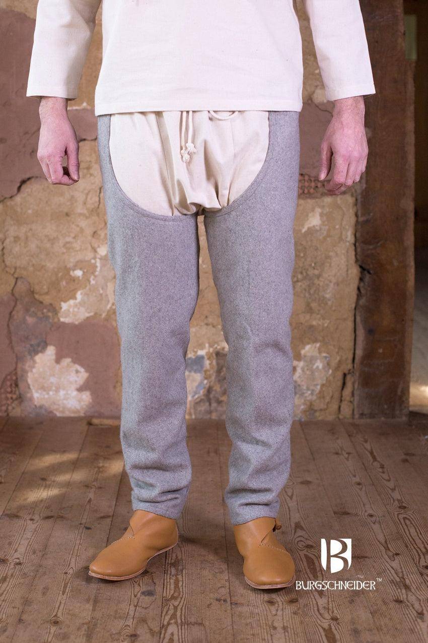 Wollen Beenlingen van Bernulf in een Grijze kleur