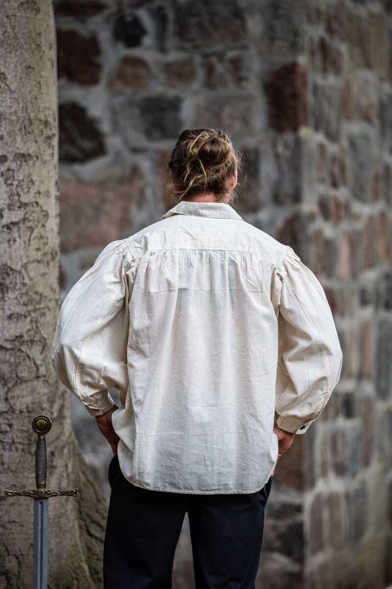 Middeleeuwse Blouse in Natuurkleur