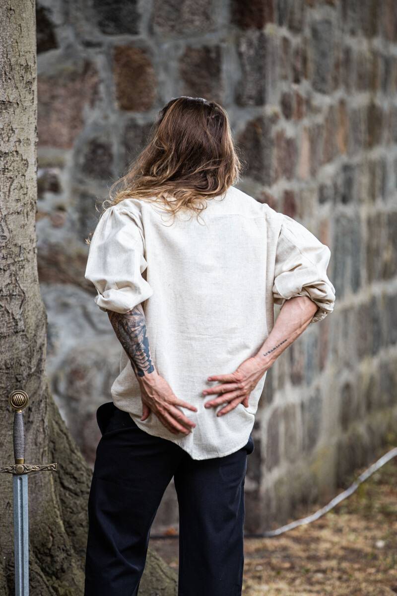 Middeleeuwse Blouse in Natuurkleur