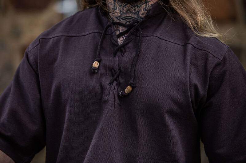 Middeleeuwse Blouse in Bruin