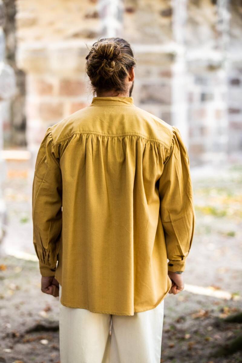 Middeleeuwse Blouse in Honingbruin