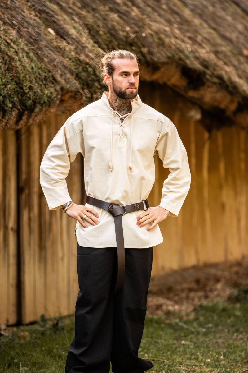 Middeleeuwse Blouse in Natuurkleur