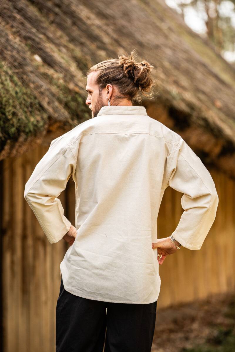 Middeleeuwse Blouse in Natuurkleur