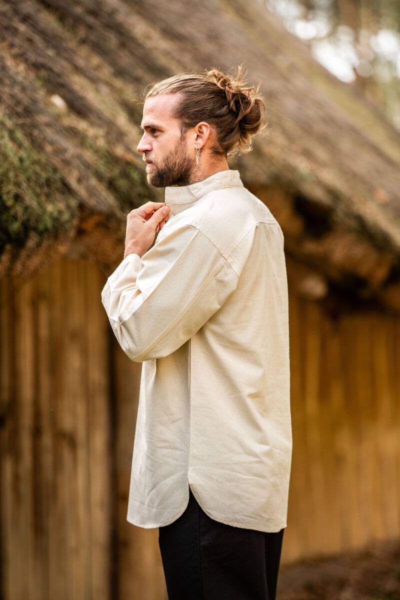 Middeleeuwse Blouse in Natuurkleur