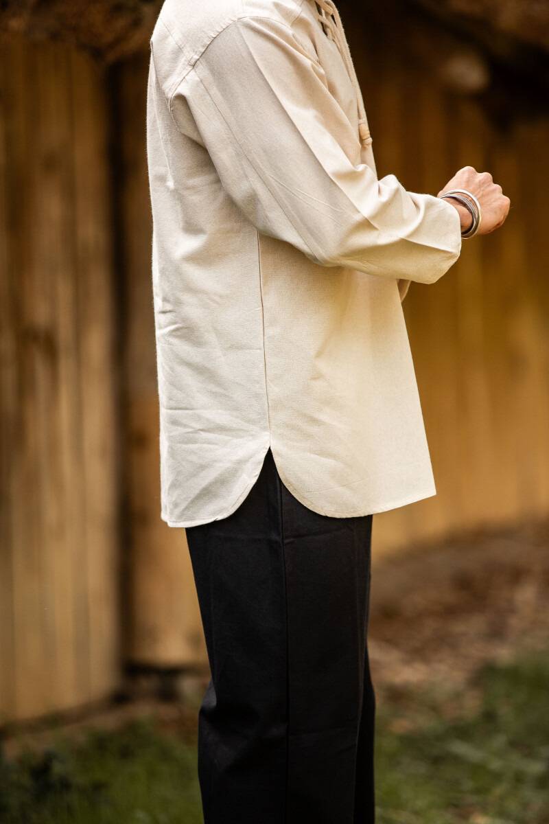 Middeleeuwse Blouse in Natuurkleur
