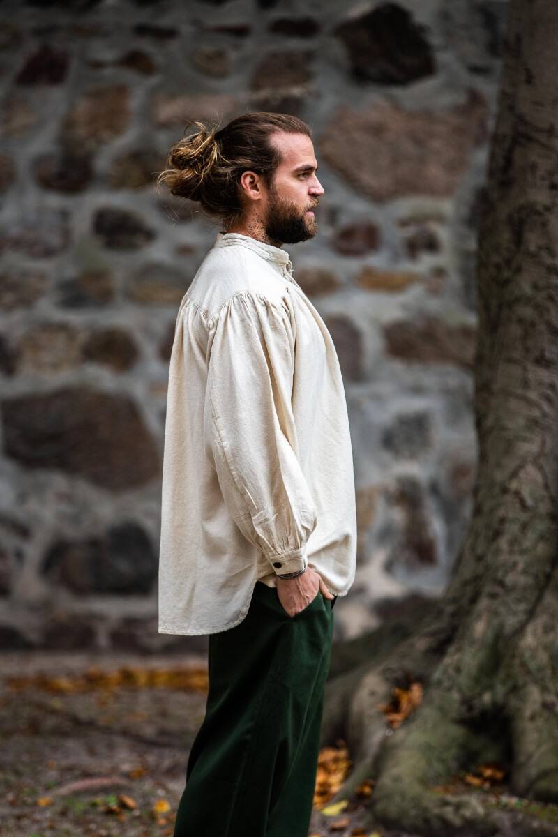 Middeleeuwse Blouse in Natuurkleur