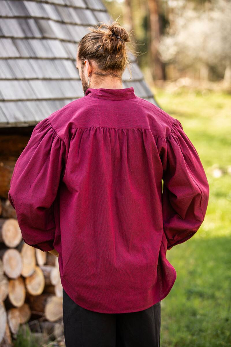 Middeleeuwse Blouse in Rood