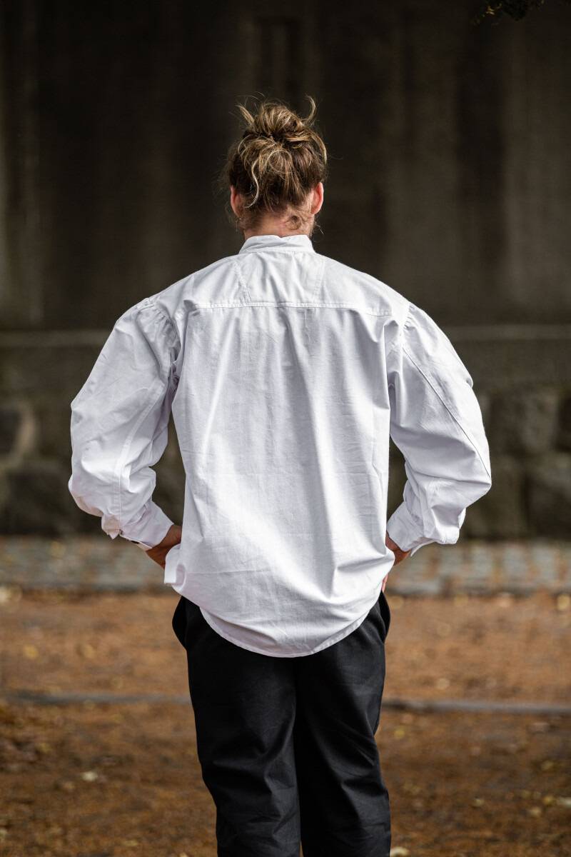Middeleeuwse Blouse in Wit