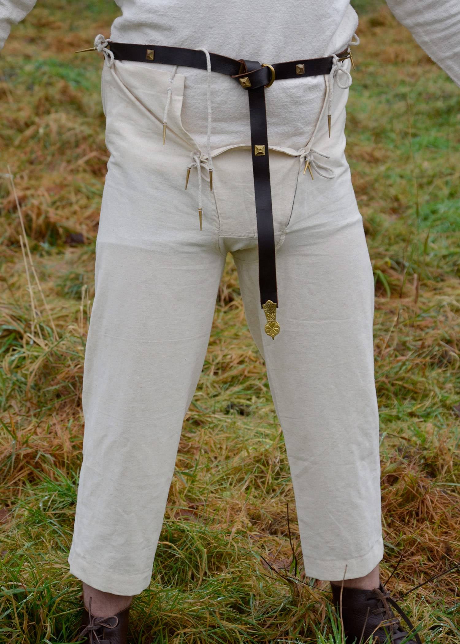 Middeleeuwse Broek in Bruin met Nestels (uitverkoop)