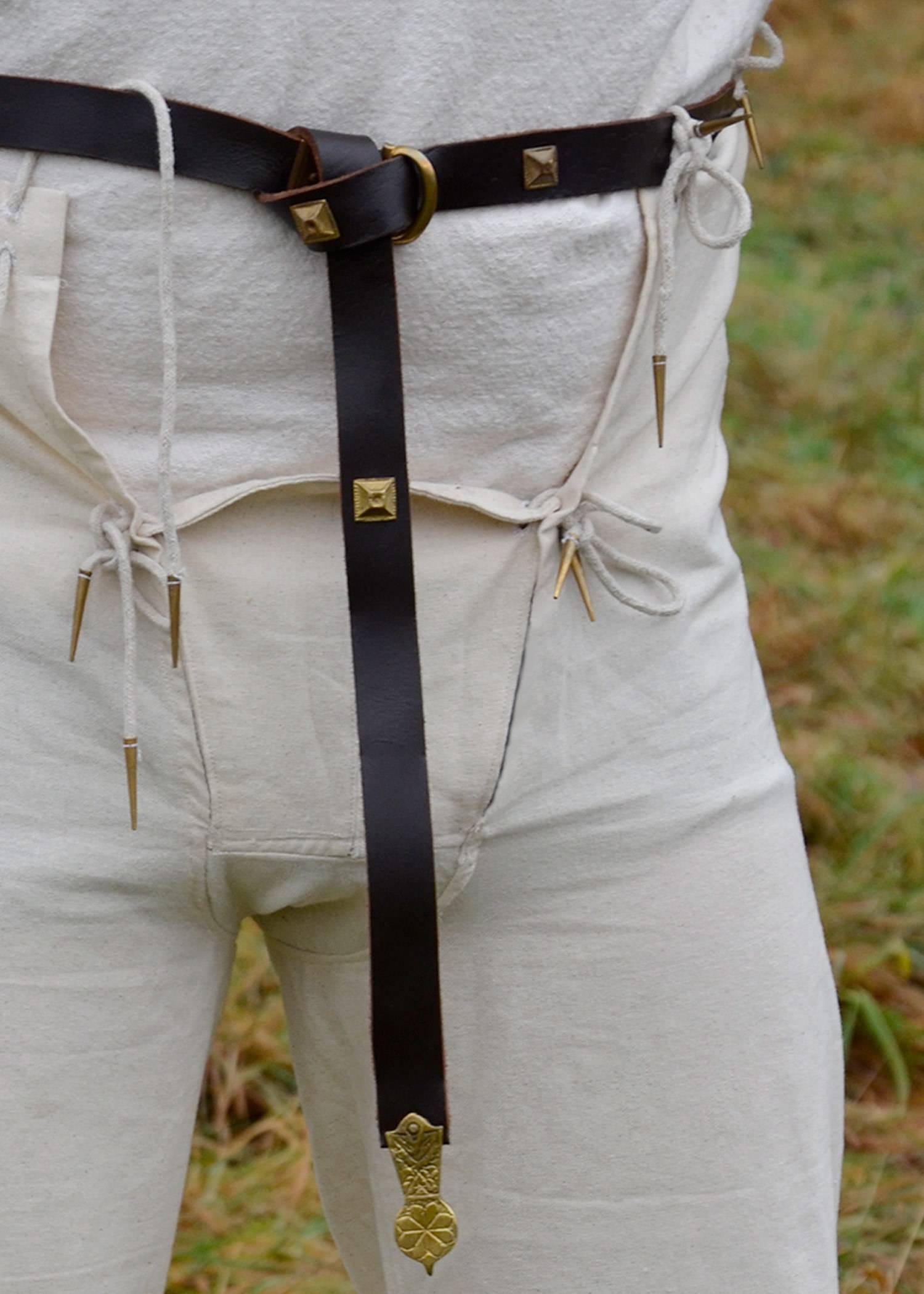 Middeleeuwse Broek in Bruin met Nestels (uitverkoop)