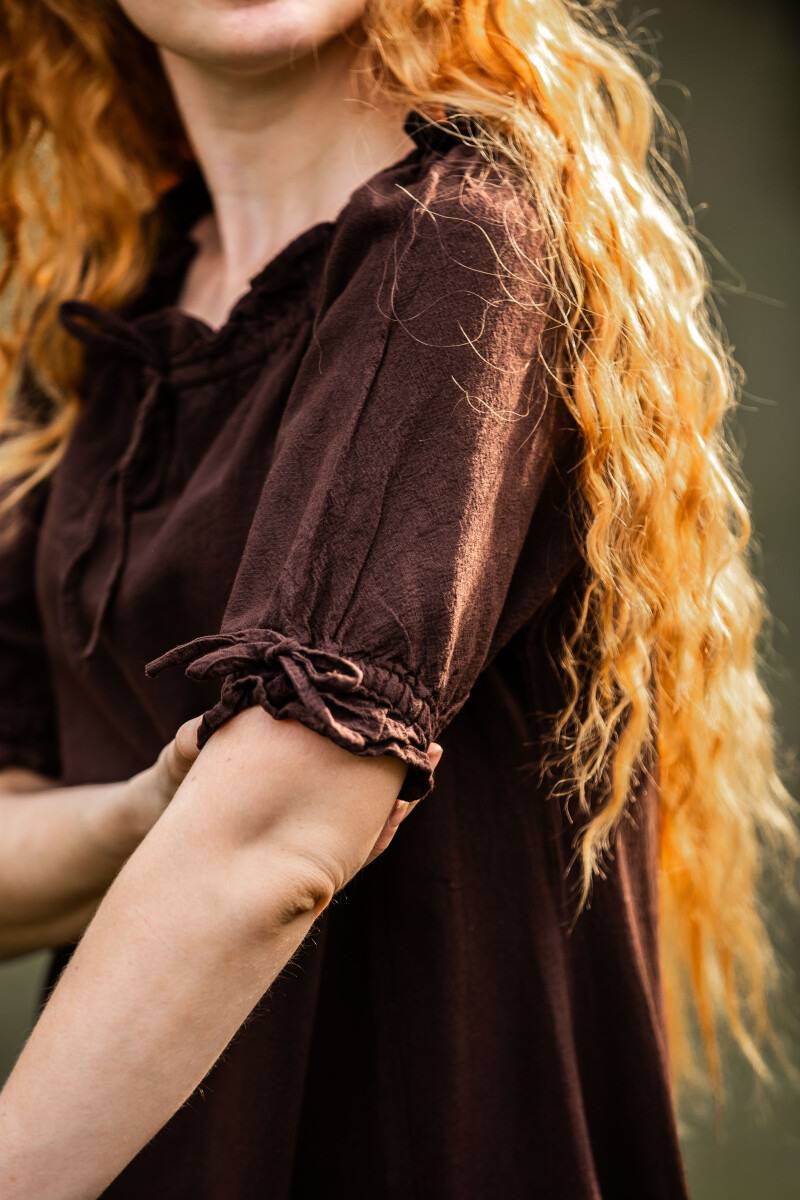 Mittelalterkleid in Braun