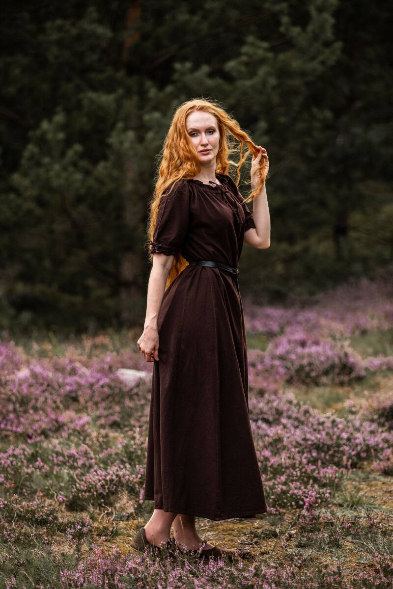 Mittelalterkleid in Braun