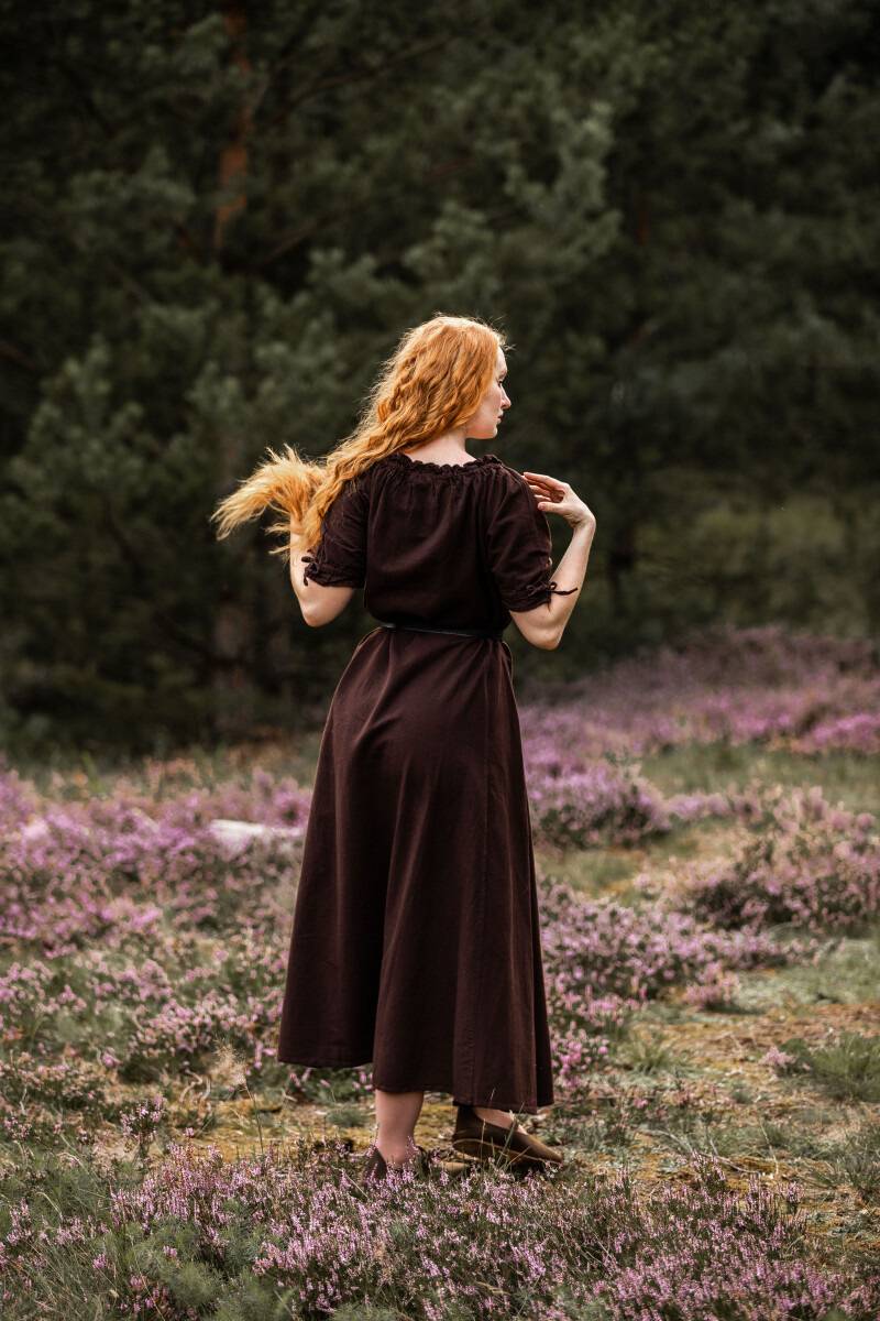 Mittelalterkleid in Braun