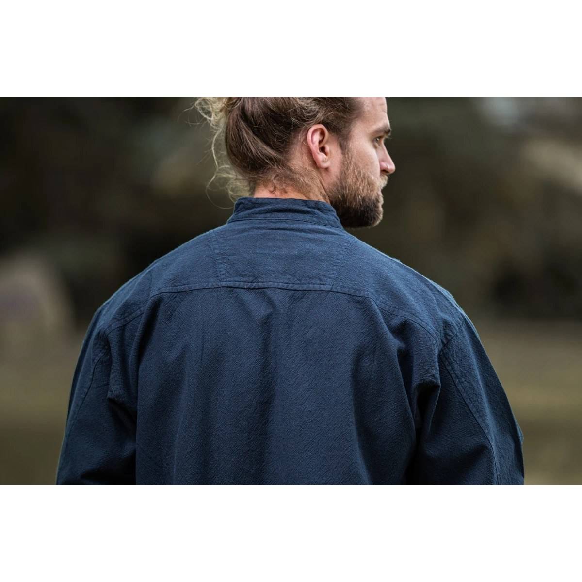 Middeleeuwse Blouse in Blauw