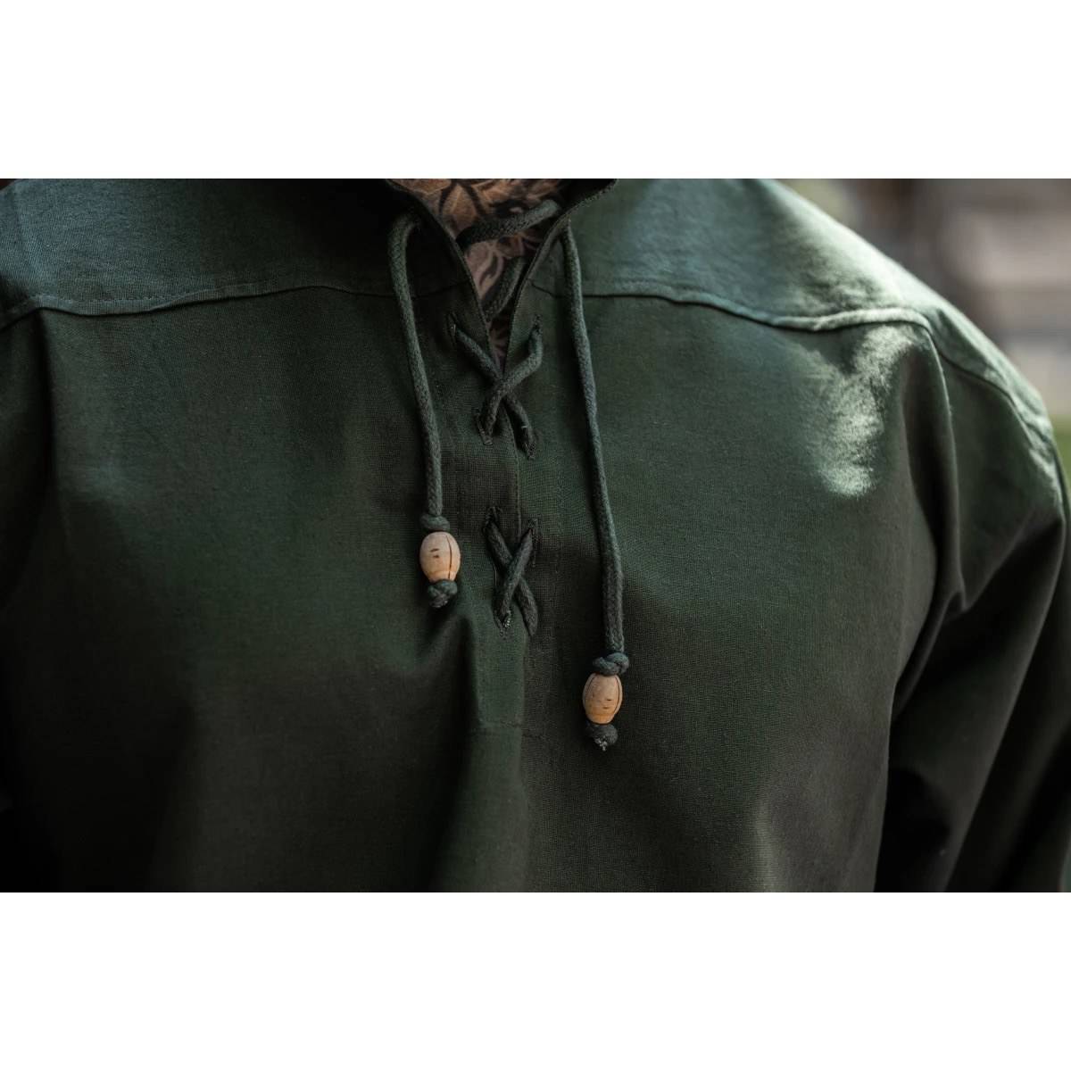 Middeleeuwse Blouse in Groen