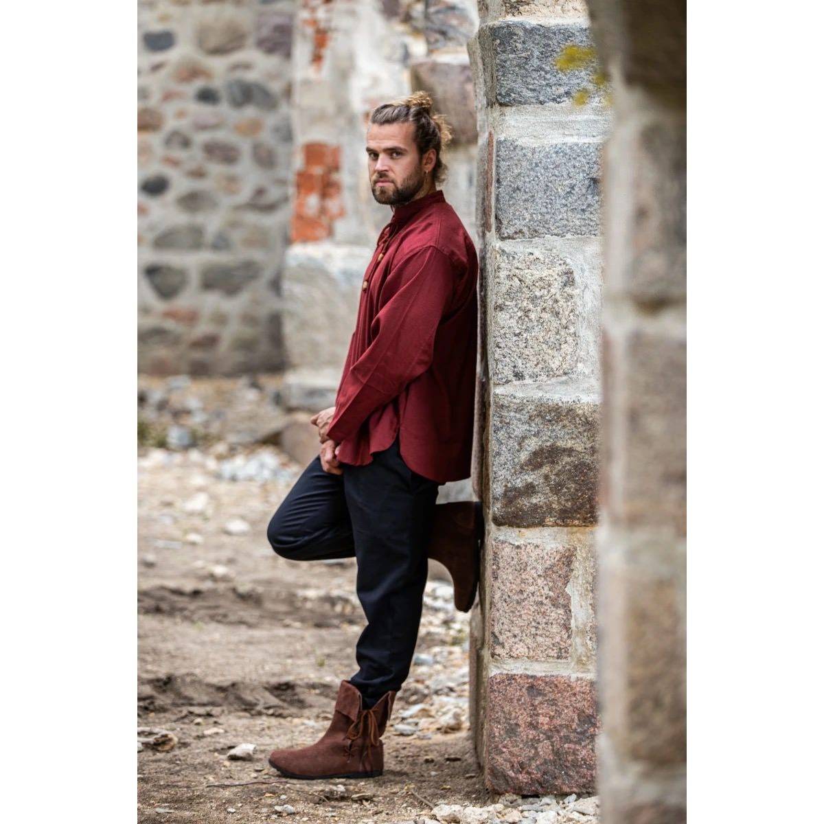 Middeleeuwse Blouse in Rood