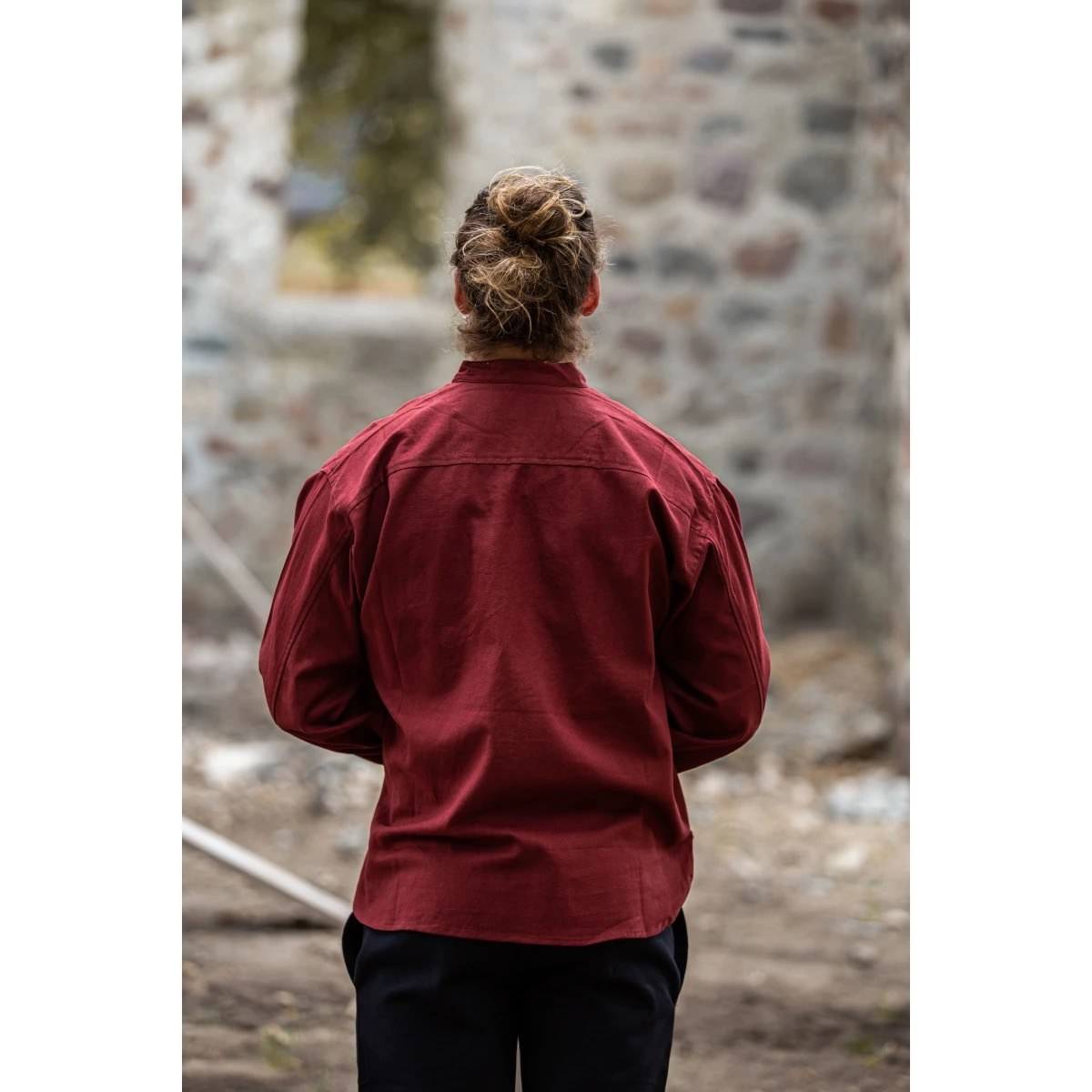 Middeleeuwse Blouse in Rood