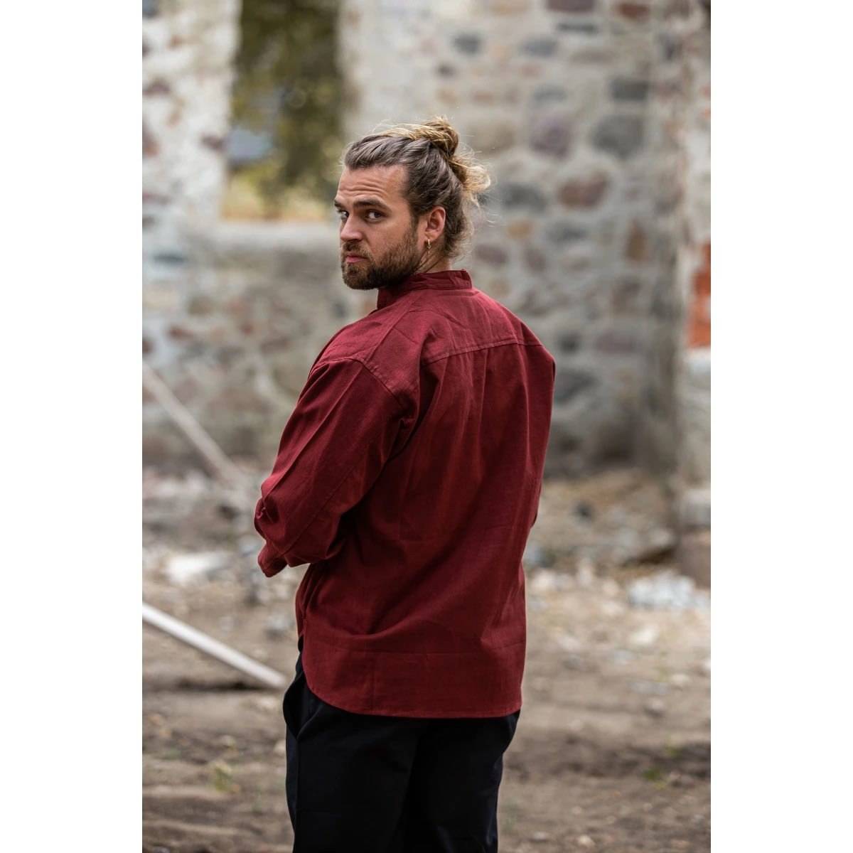 Middeleeuwse Blouse in Rood