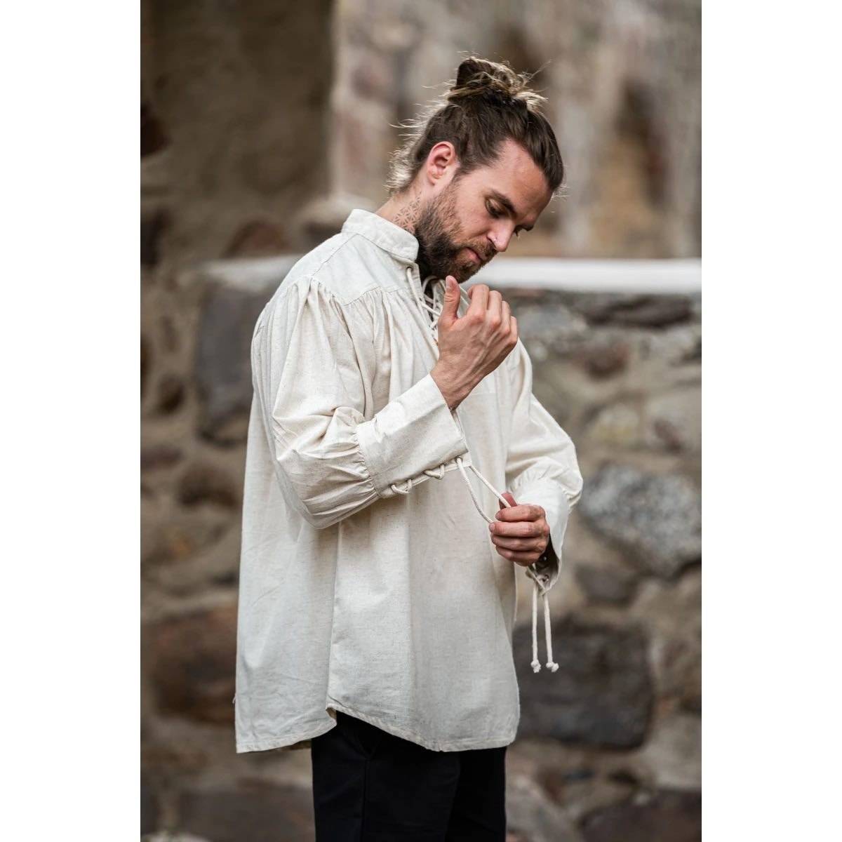 ​Middeleeuwse Blouse in Natuur