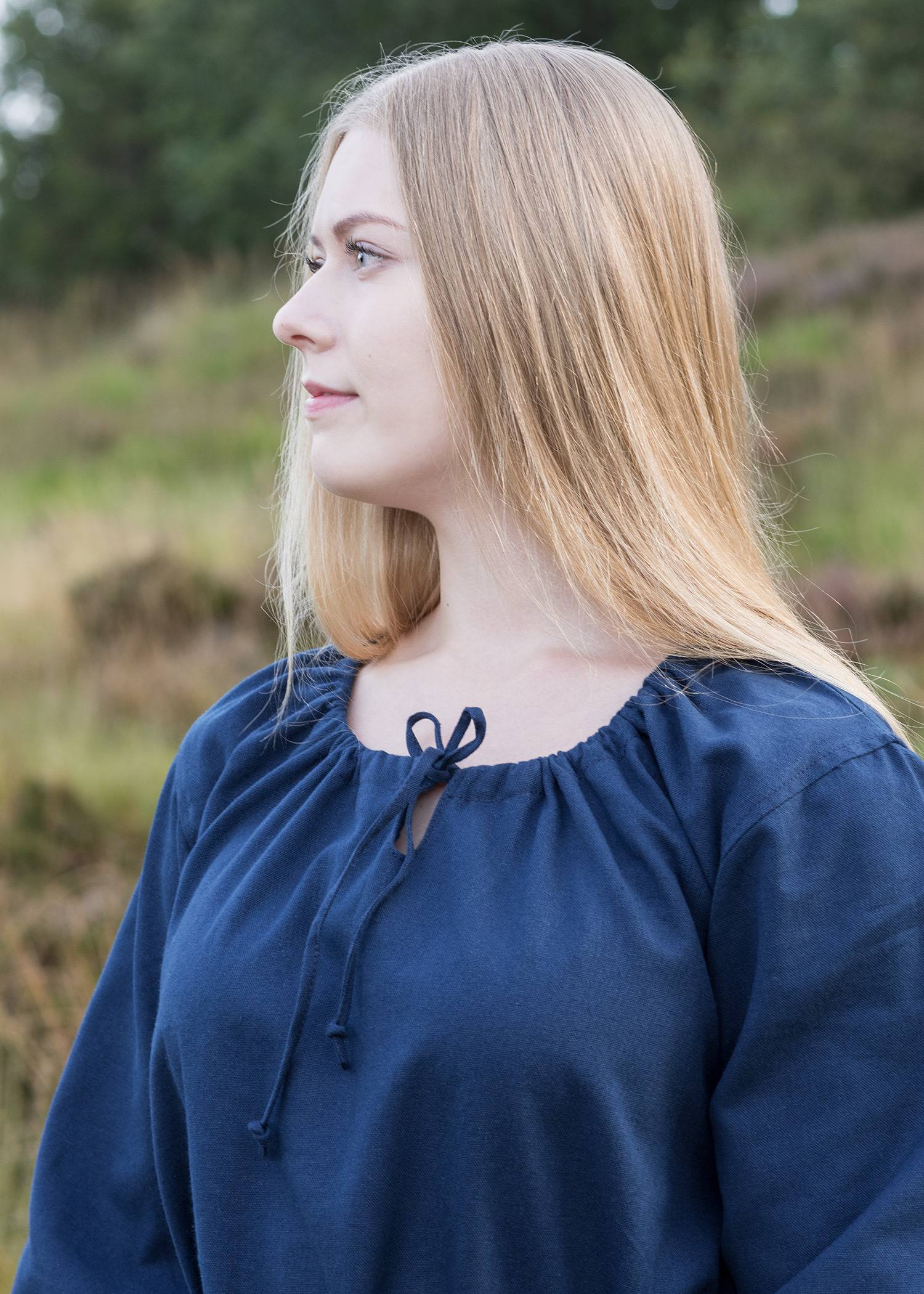 Middeleeuwse Jurk in Blauw