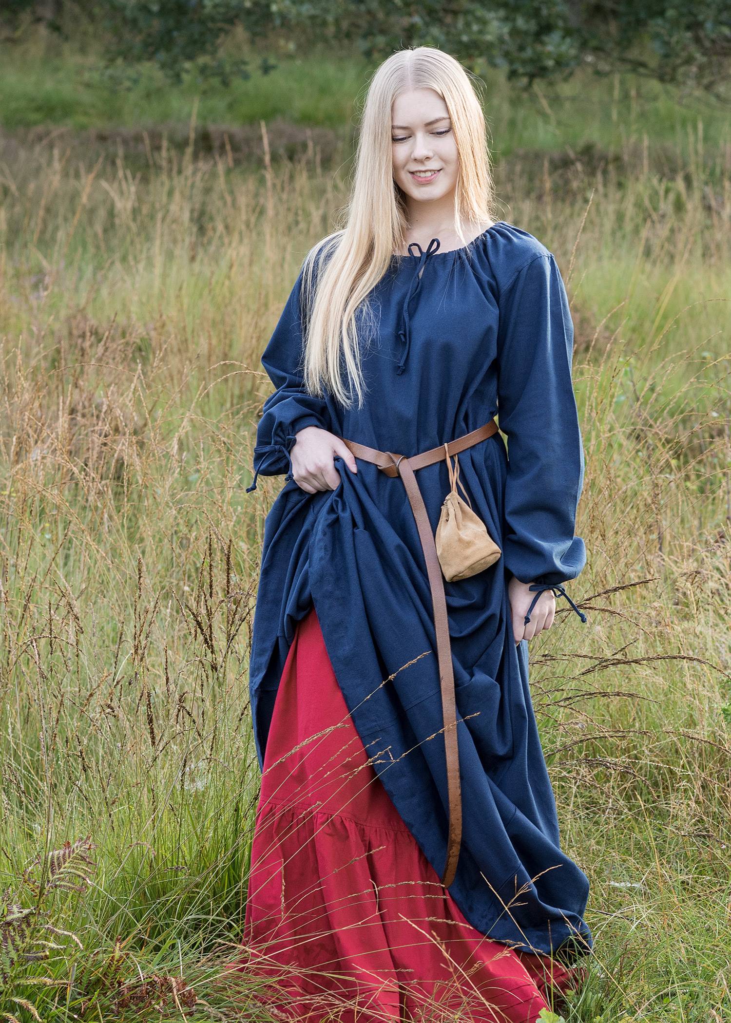 Middeleeuwse Jurk in Blauw