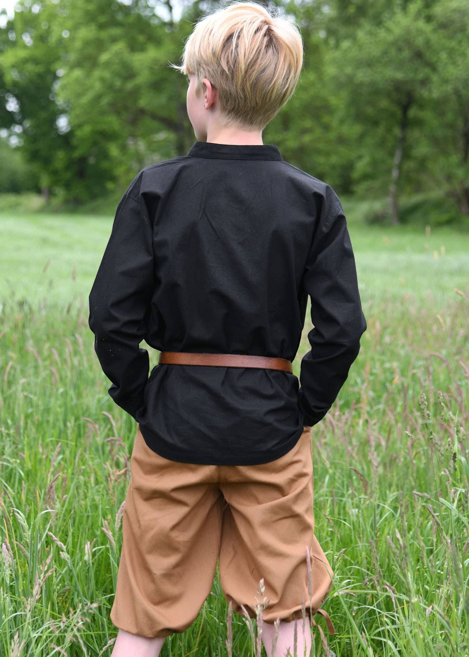 Middeleeuwse Kinder Kniebroek, beige-bruin