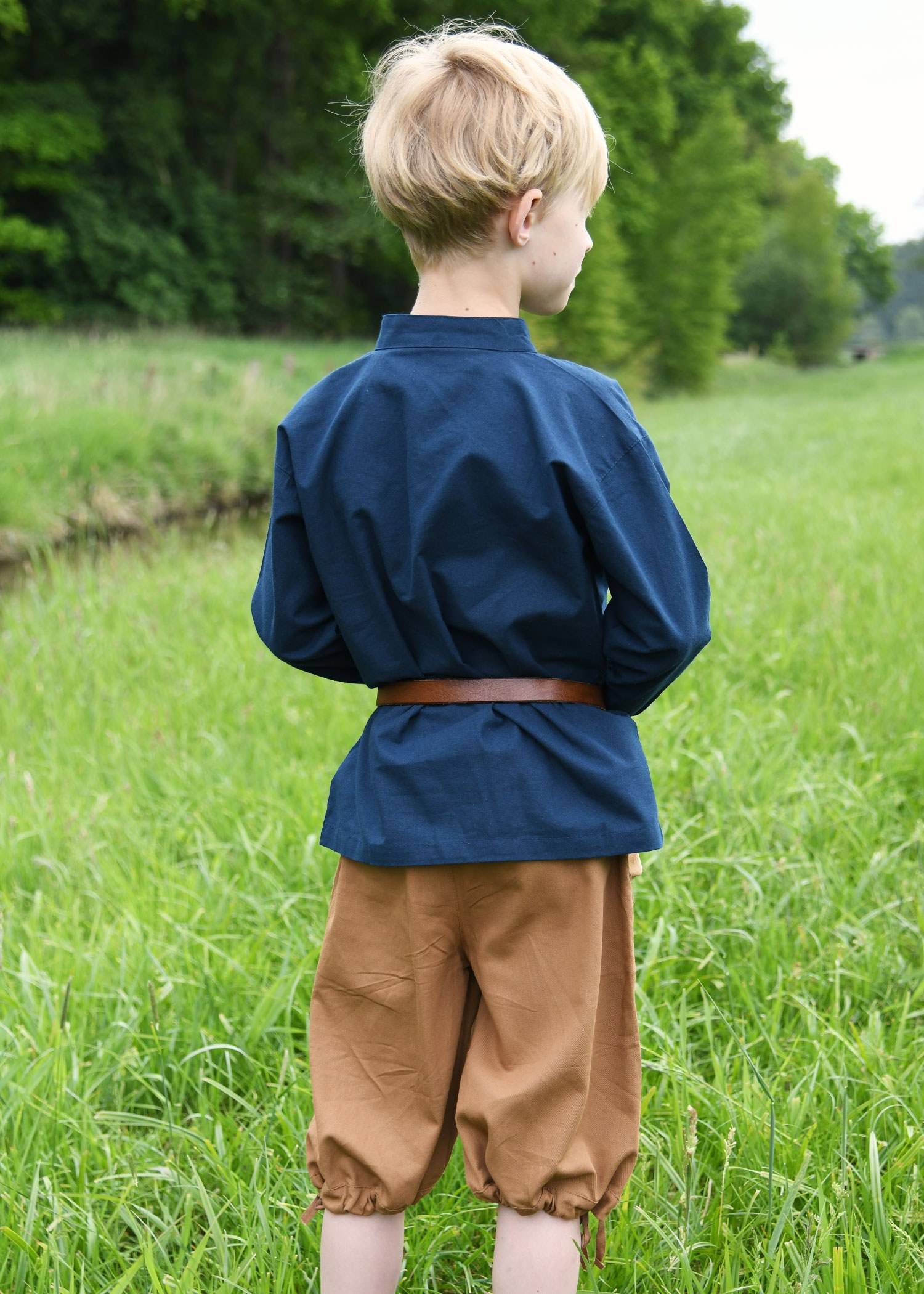 Middeleeuwse Kinder Kniebroek, beige-bruin